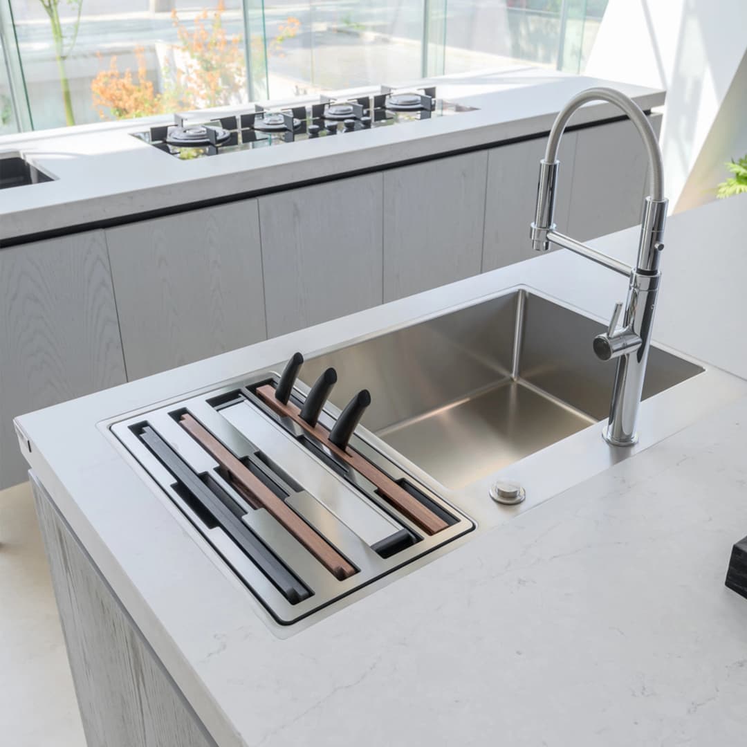 Lavaplatos Franke 1 Cubeta Acero 900x300x204 mm
