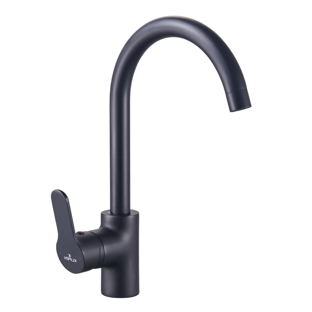 Grifería Cocina Style 1 Jet Negro Mate