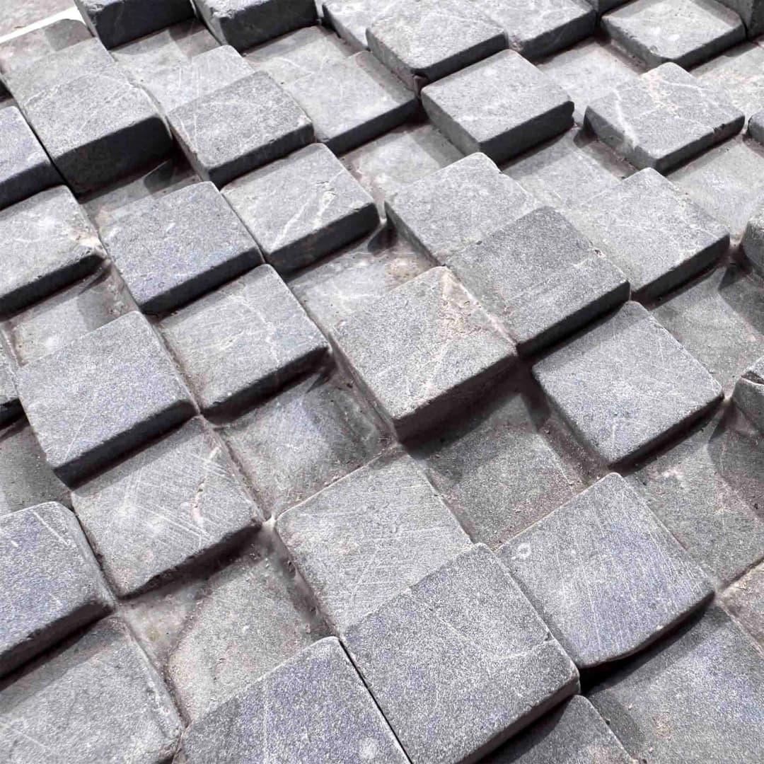 Mosaico Gris Relieve 30x30 cm