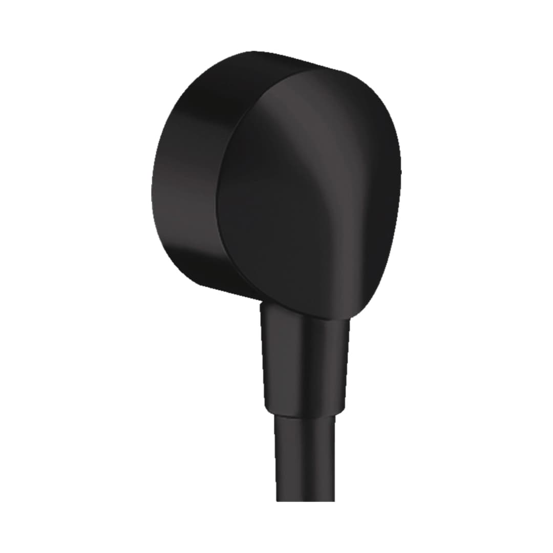 Unión Muro Fixfit S/Válvula Negro Mate