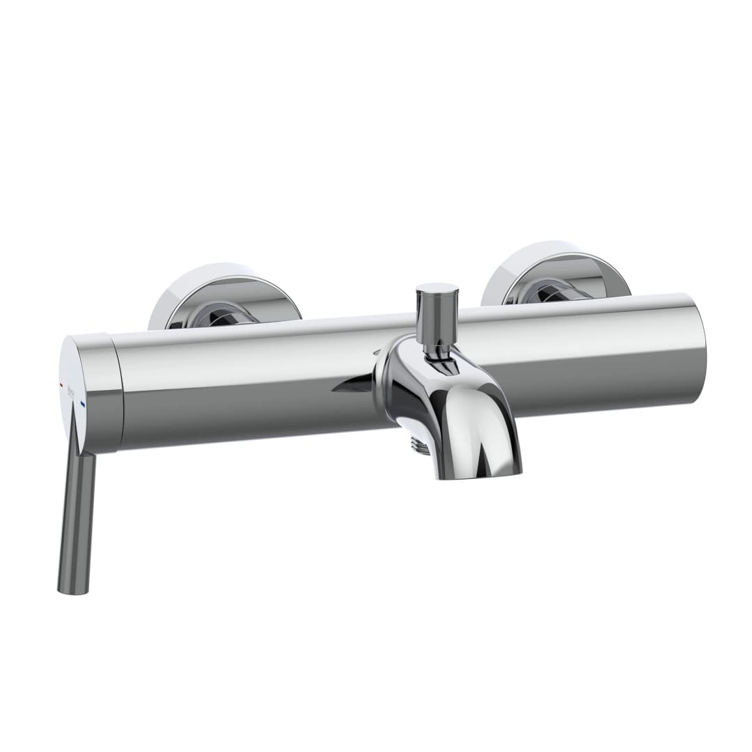 Mezclador Monomando Expuesto 2 Vías Pals Cromado 172x275x78 mm