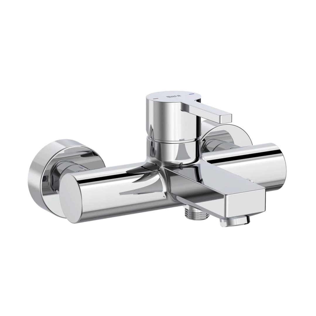 Mezclador Monomando Expuesto 2 Vías Naia Cromado 176x215x65 mm