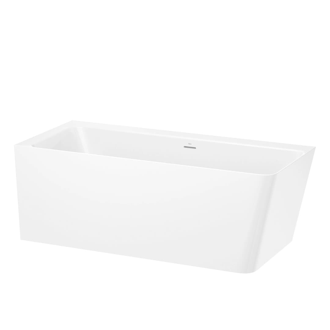 Tina Semi Isla Ona de Stonex Blanca 1600x700x590 mm