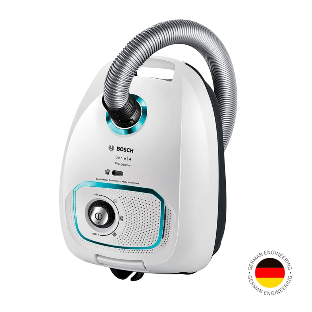 Aspiradora de Arrastre con Bolsa ProHygienic Blanco 4L 700W