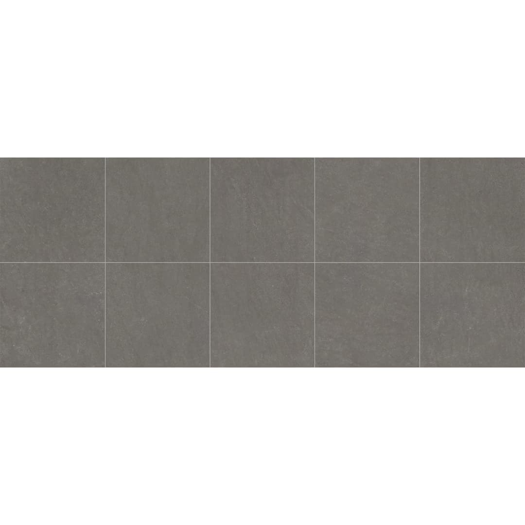 Porcelanato Iconic Smoke Gris Oscuro Mate 60x60 cm