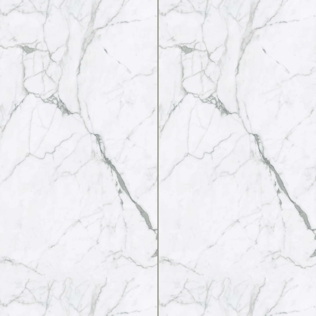 SPC Wall Ergo Marble Blanco Brillante 120x260 cm