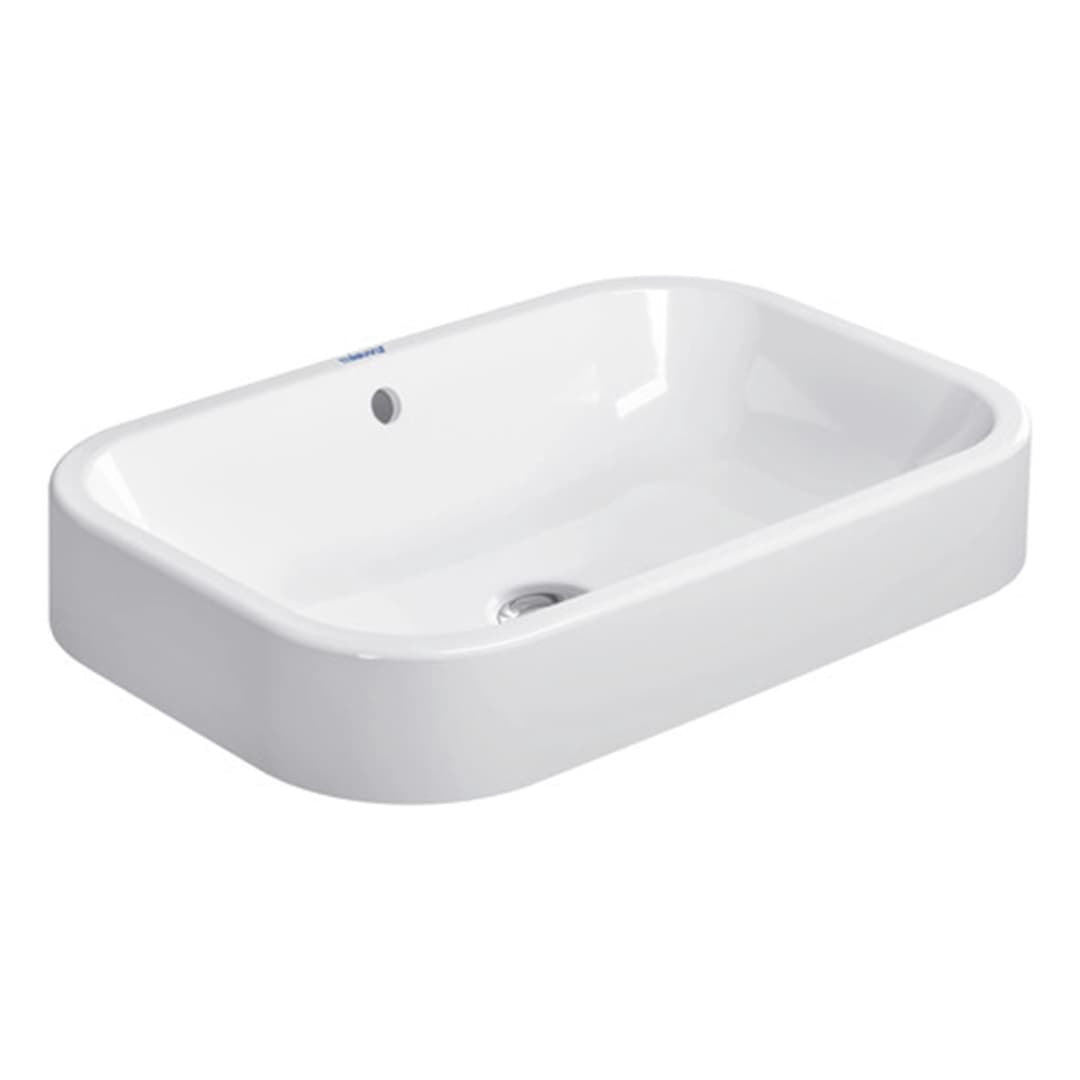 Lavamanos Happy D.2 Semi Empotrado Blanco 600x165x400 mm