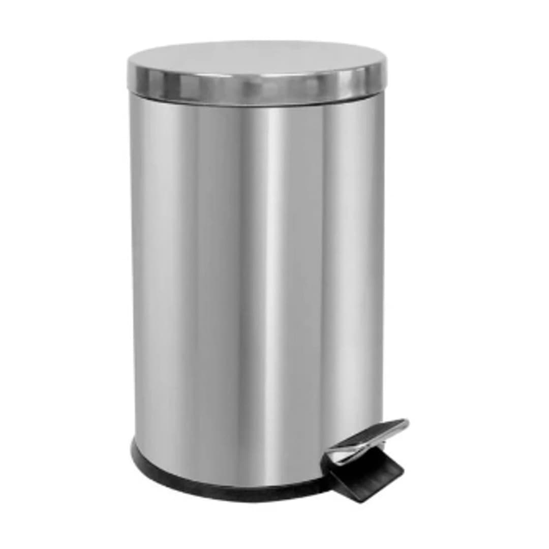 Basurero de Pedestal Public Acero Inoxidable 12 Litros