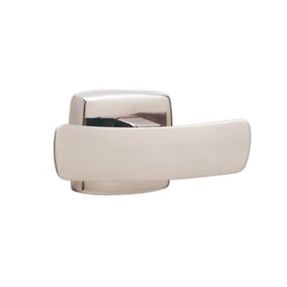 Percha Doble Acero Inoxidable Brillante