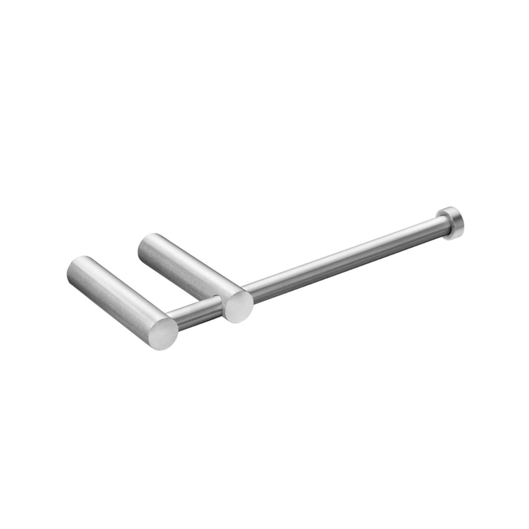 Portarrollo Logic Inox Mate 182x20x80mm sin Tapa