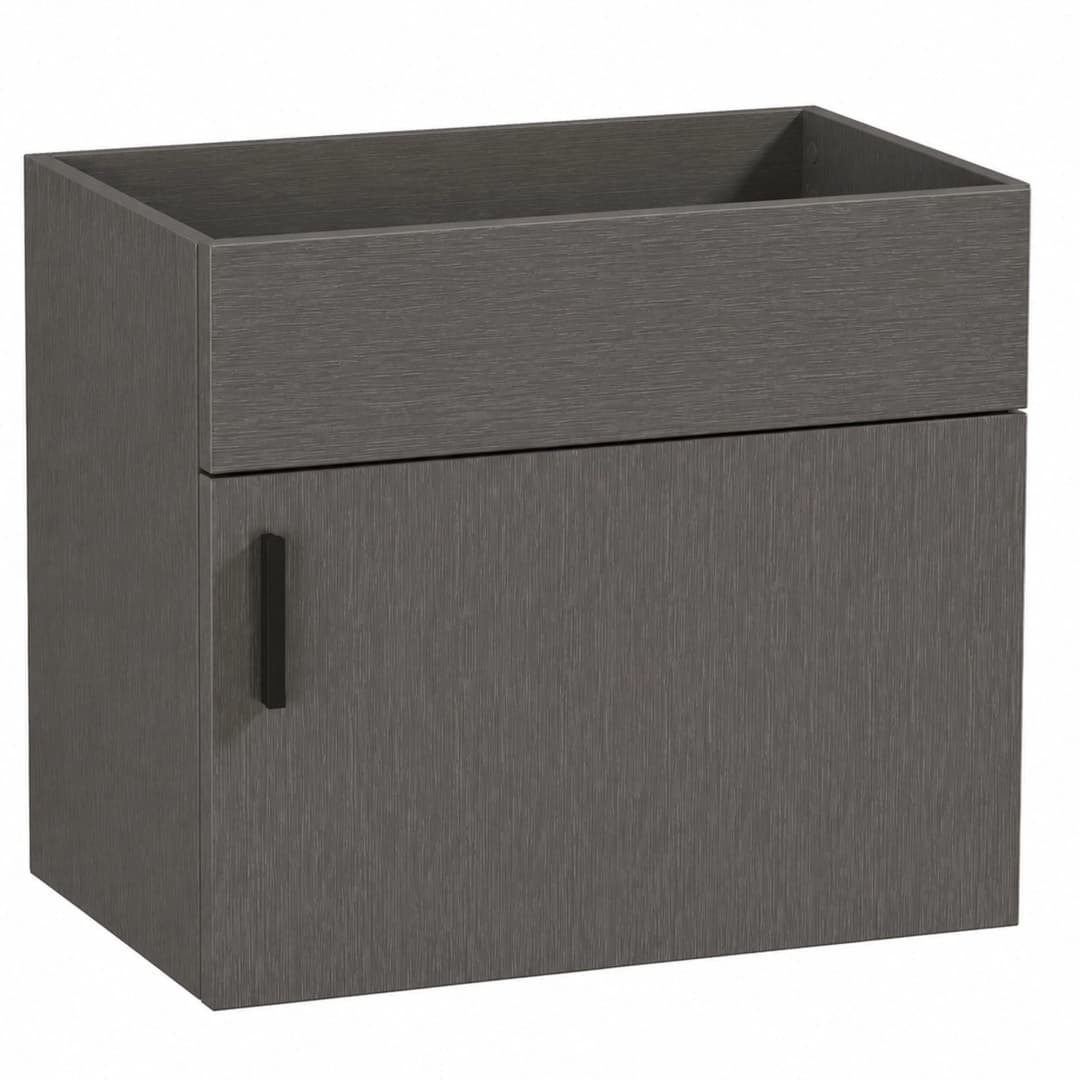 Mueble Base Tansen 1 Puerta 510 mm Desarmado Dark Grey