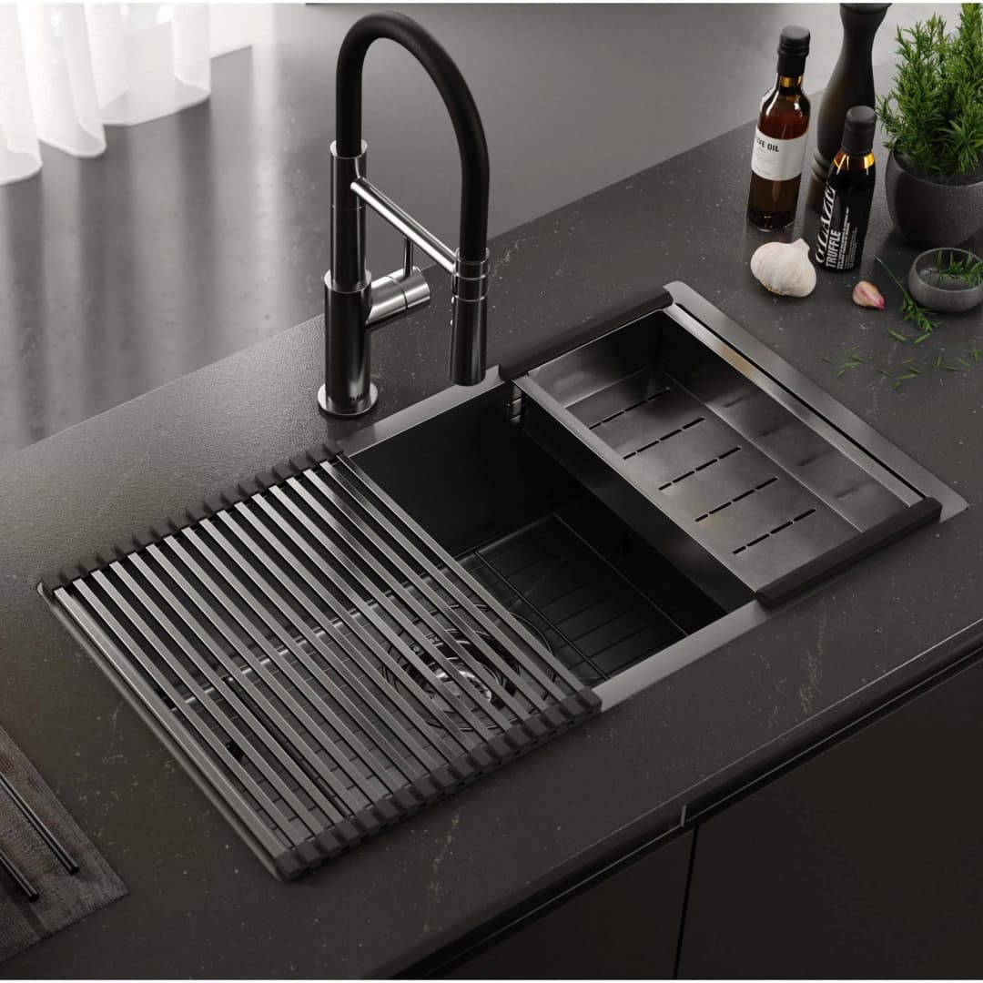 Lavaplatos Signature 1 Cubeta Acero Inoxidable 304 420x750x220 mm