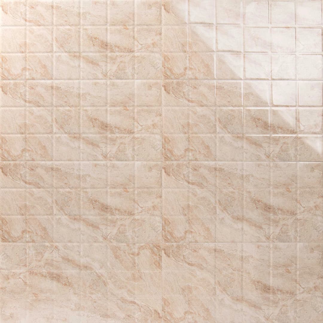 Cerámica Muro Polar Block Dunas Beige Brillante 30x60 cm