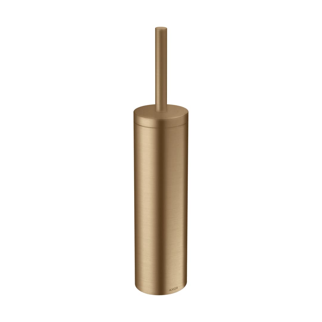 Limpiador WC Universal Metal Bronce 8.2x9.1x42.8 cm