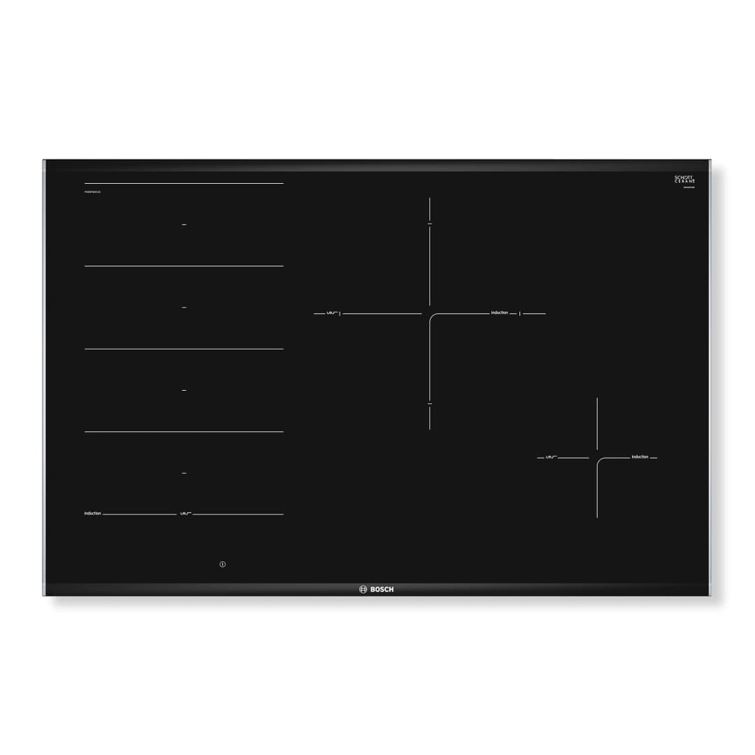 Encimera Inducción 2 Zonas + Flex PXE875DC1E 80 cm