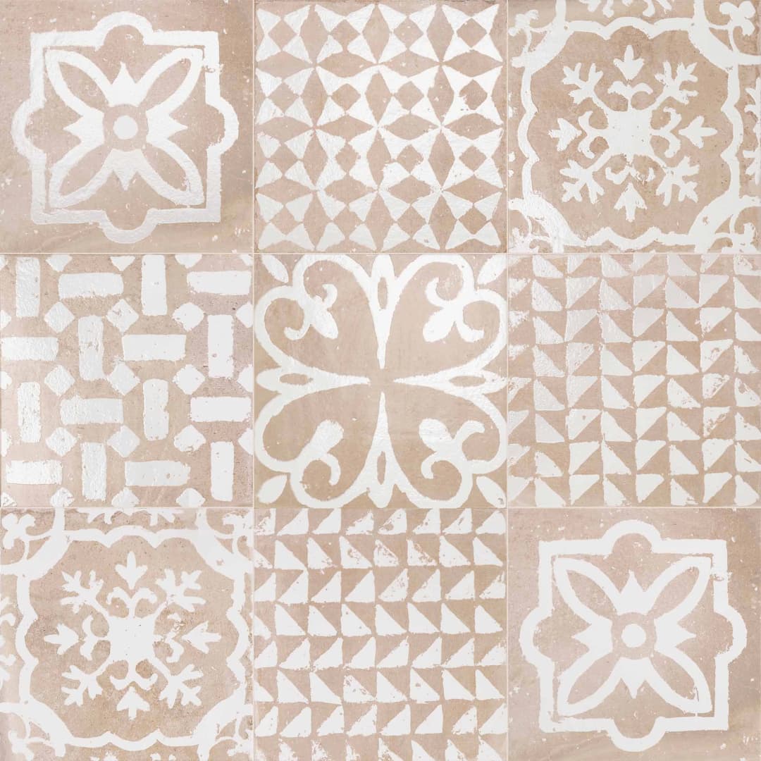 Porcelanato Kasma Blanc Cafe Claro Mate 20x20