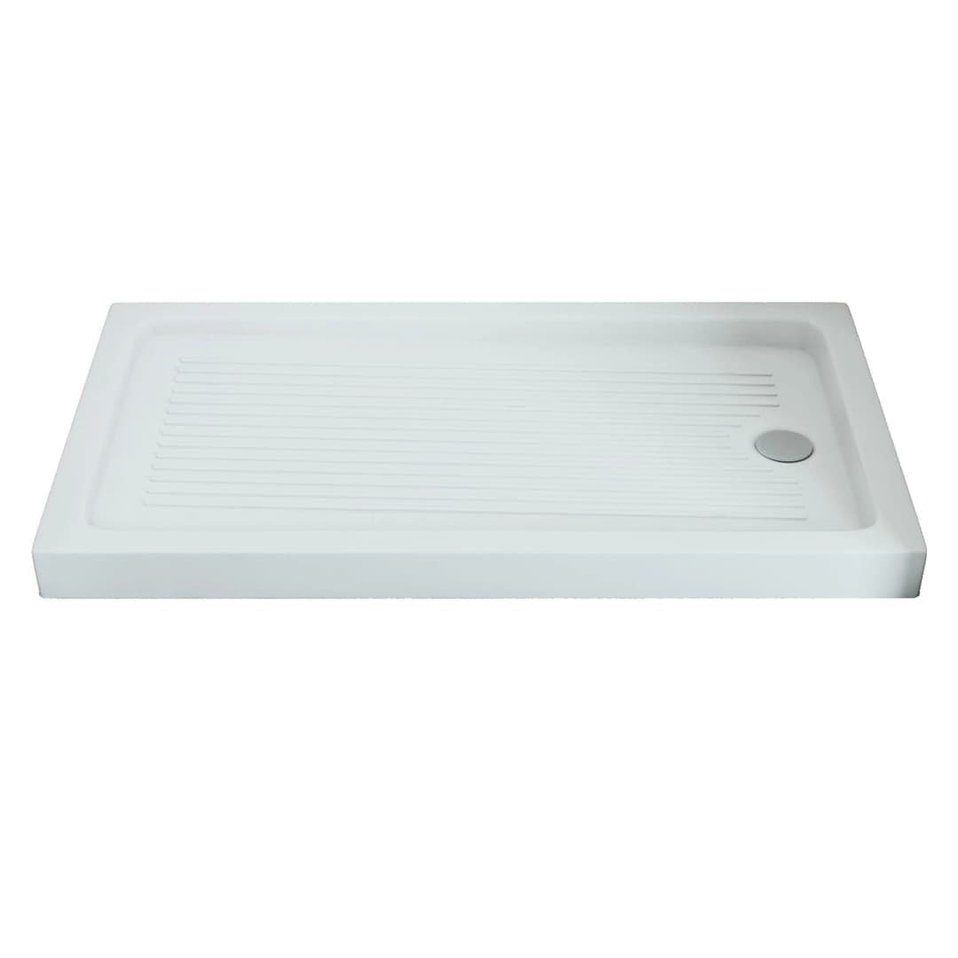 Receptáculo Sena 1600x800 mm con Desagüe, Soportes y Faldón
