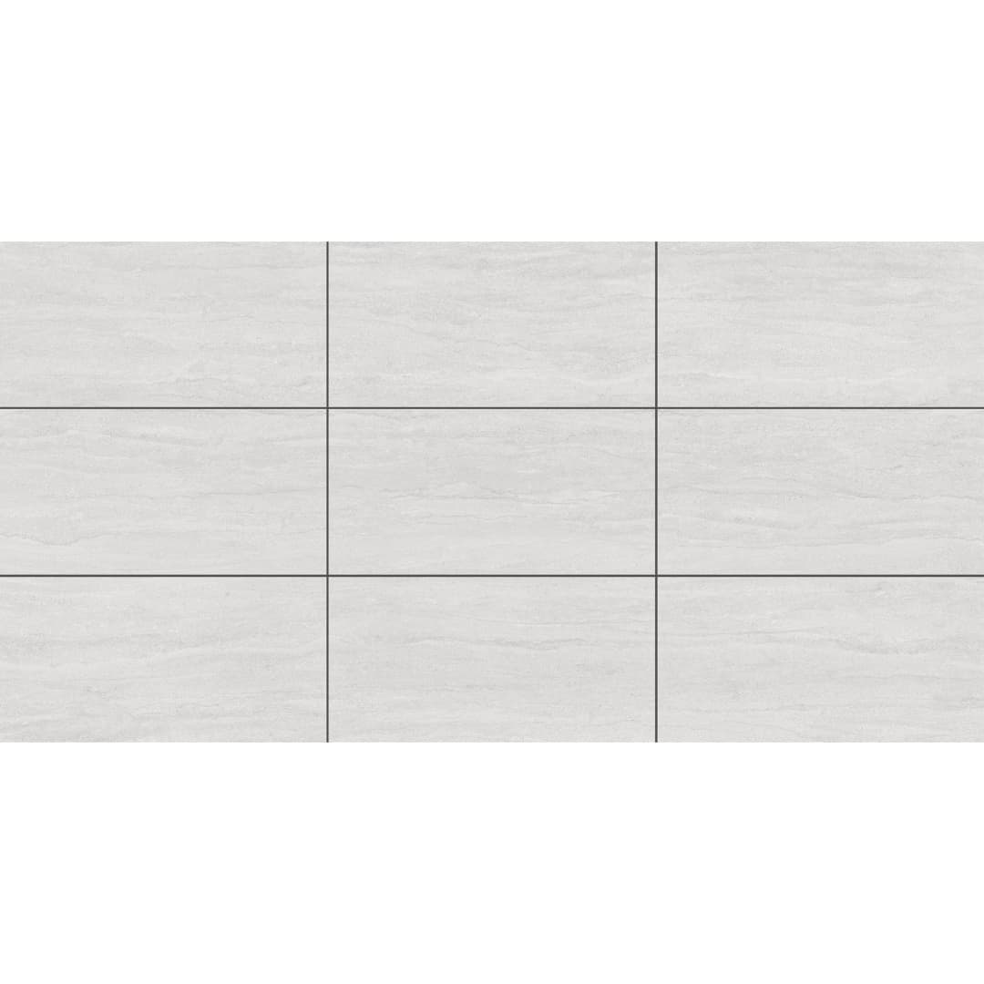 Porcelanato Venetto Plus Vein White Mate 60x120 cm