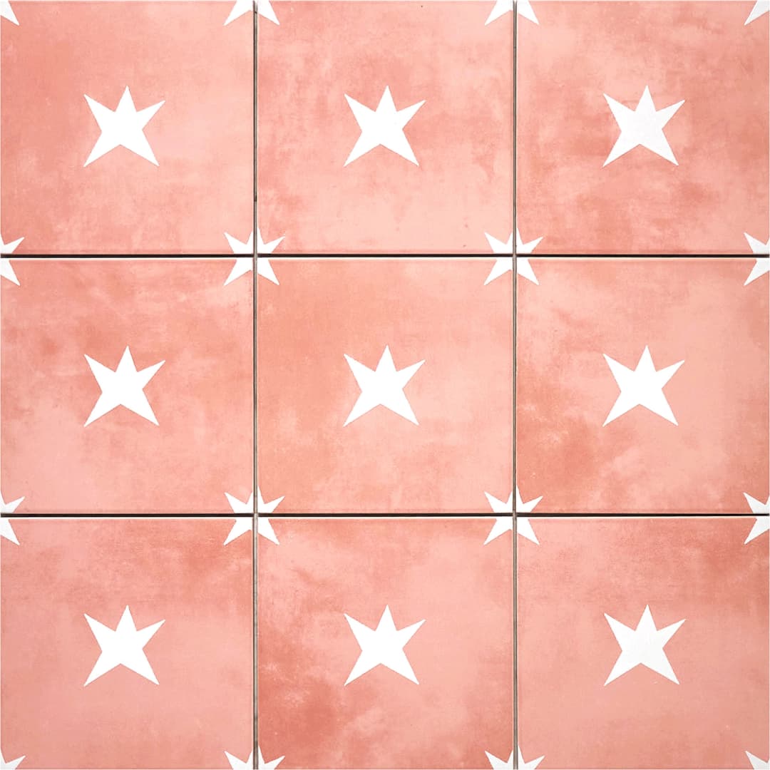 Porcelanato Agatha 21 Magic Coral Mate 22.3x22.3 cm