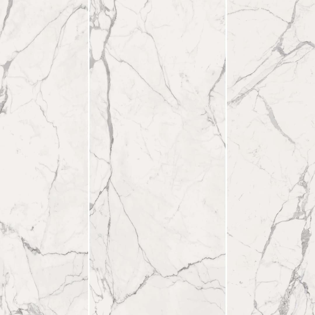 Porcelanato Grande Statutario Blanco Mate 120x278 cm