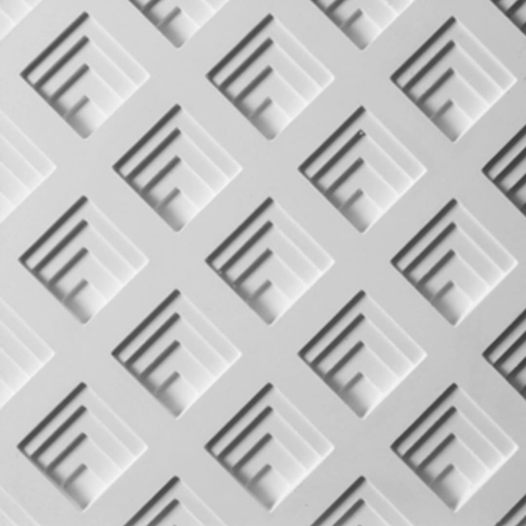 Cemento Arquitectónico Segmento Alfa Paris Branco Mate 20x20x1.5 cm