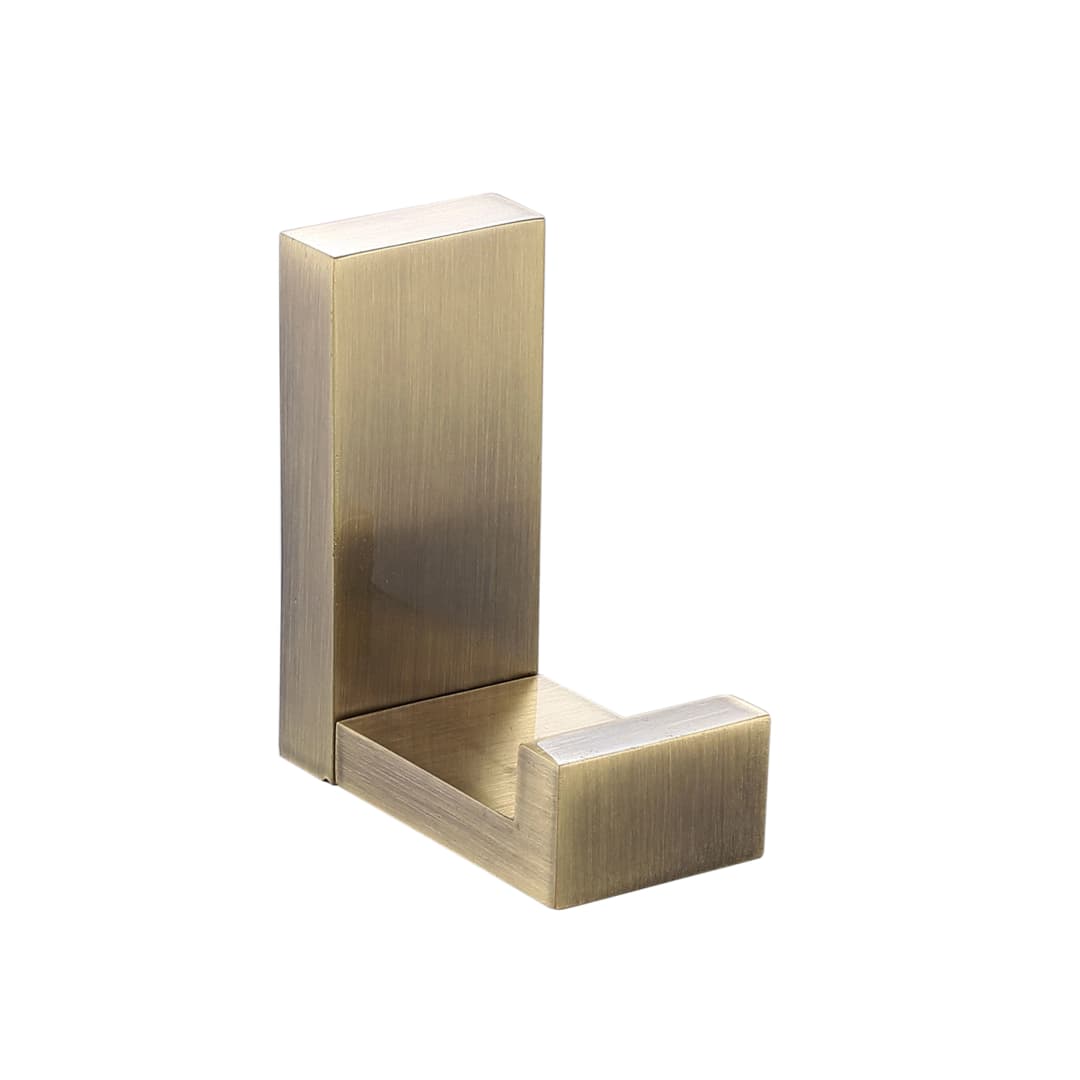 Percha Atlas Simple Latón Bronce 2.5x5.5x5 cm