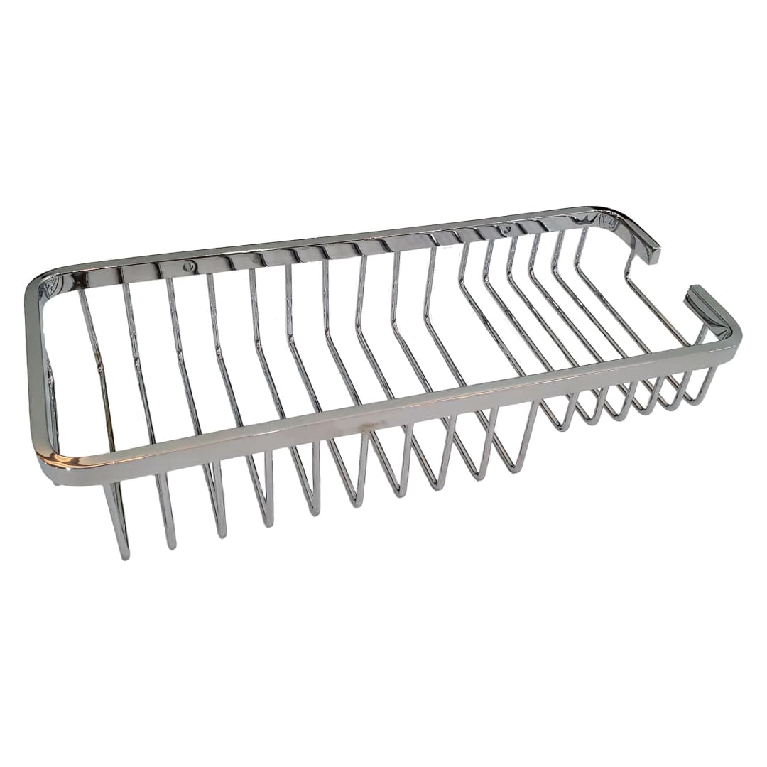 Contenedor Kubika Latón Cromado 30x12.5x6 cm