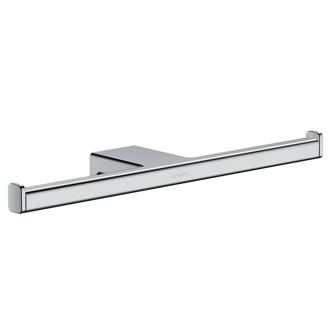 Portarollo Addstoris Doble Cromado 30x7.8x3.2 cm