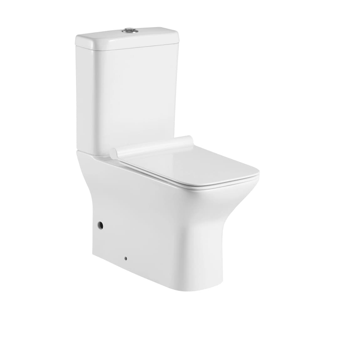 WC Two Piece Berlín Rimless Descarga a Piso 280 mm