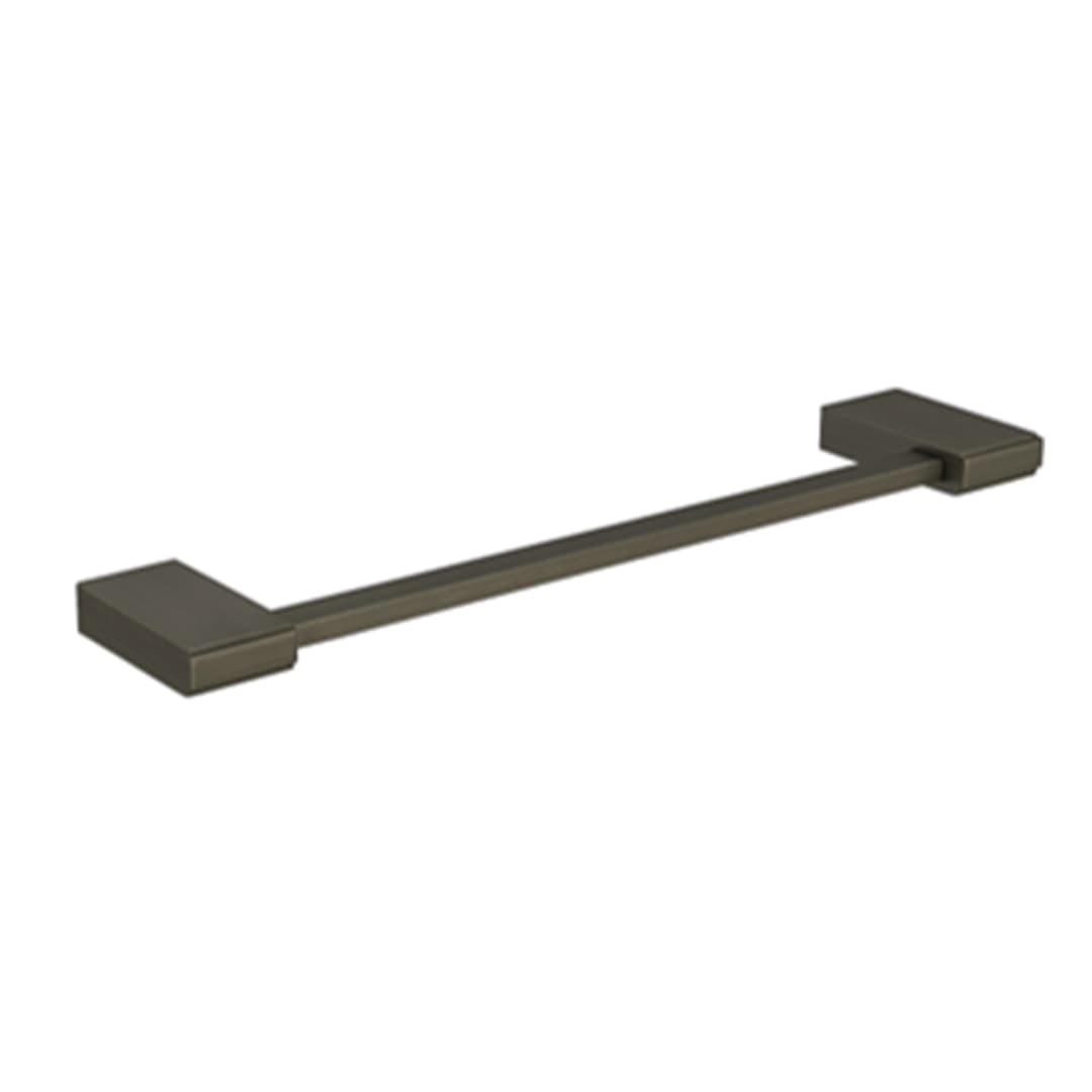 Toallero Asis de Barra Zinc Grafito 60x6.5x5 cm