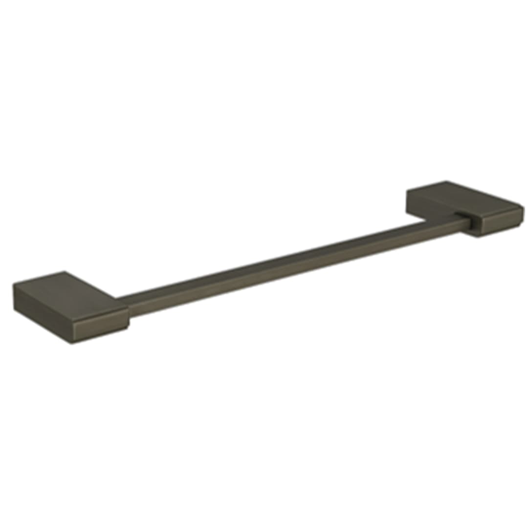 Toallero Asis de Barra Zinc Grafito 30x6.5x5 cm