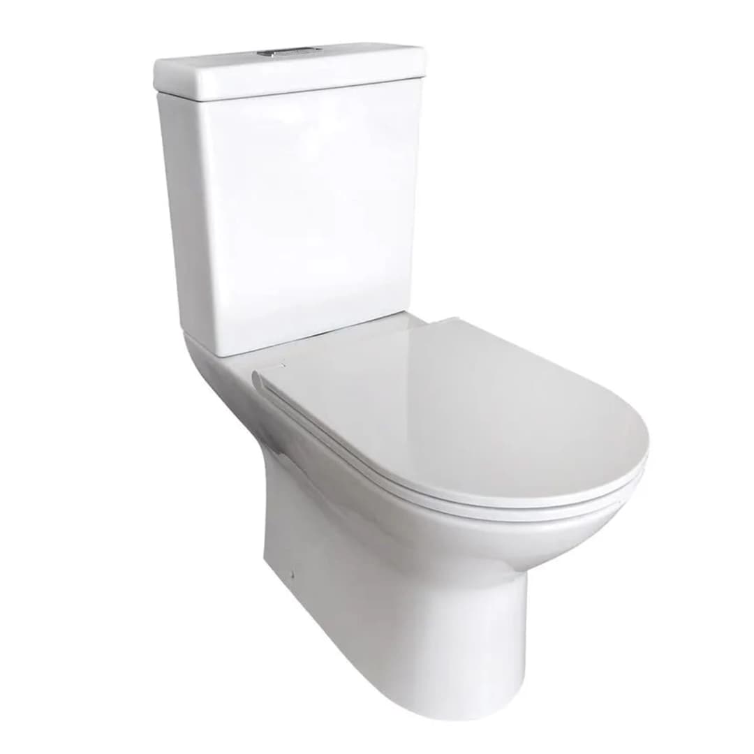 WC Two Piece Verso Slim-N Descarga a Piso 305 mm