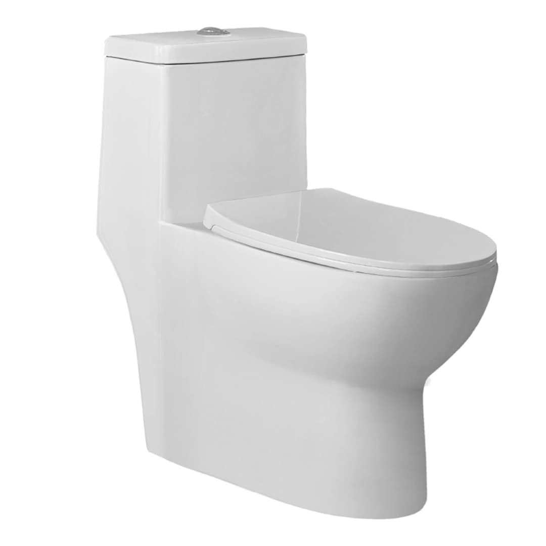 WC One Piece Nostro Con Asiento Slow Close Descarga a Piso 305 mm