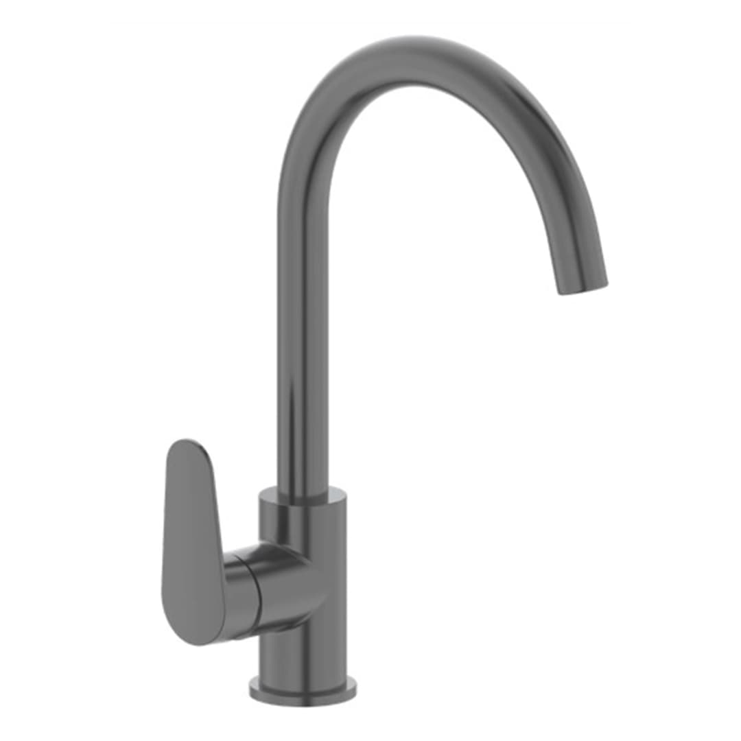 Grifería Cocina Boston 1 Jet Gun Grey