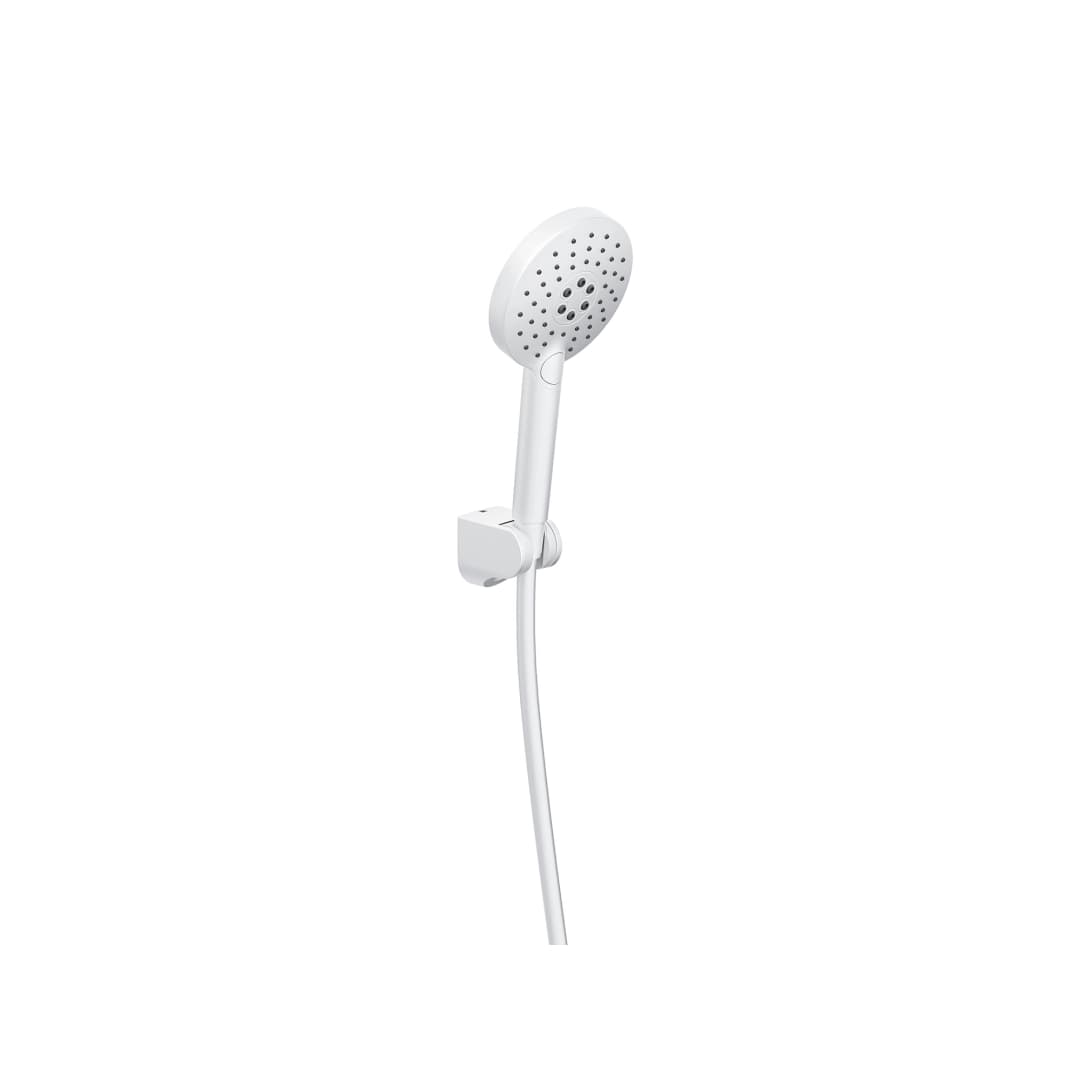 Set Soporte Ducha Urban Blanco Mate