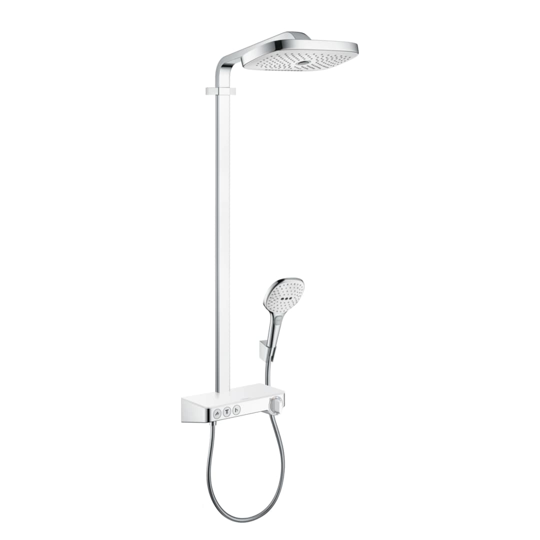 Columna Ducha Raindance Select E 30 cm C/Termostato 27127400 Blanco Cromo