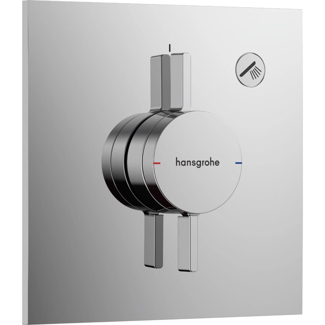 Mezclador de Ducha Empotrado Tecturis E DuoTurn Cromado para Ibox 2