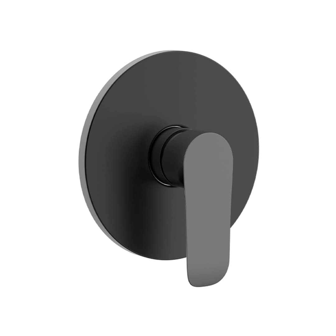 Mezclador Ducha Urban-N Empotrado 1 Vía Negro Mate