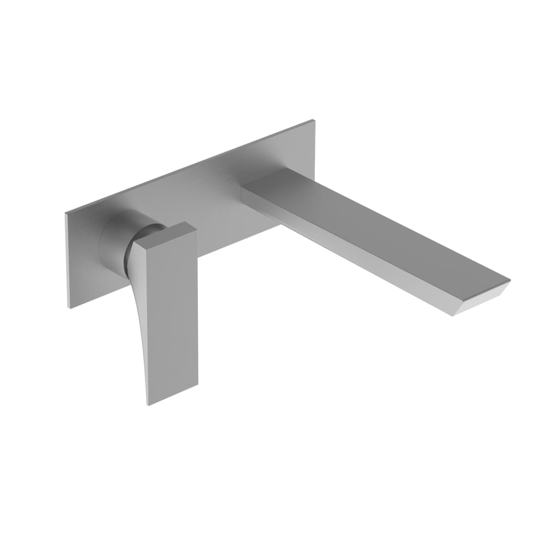 Grifería Lavamanos Kubika Baja Muro Coldstart 19 cm Brushed Nickel