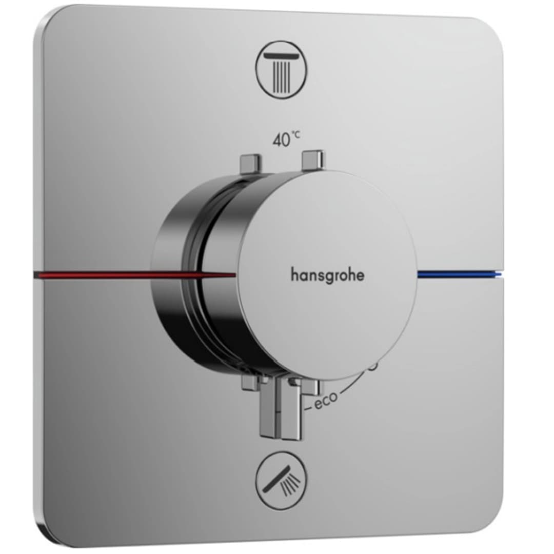 Termostato ShowerSelect Q 2 Vías 15583000 Cromo