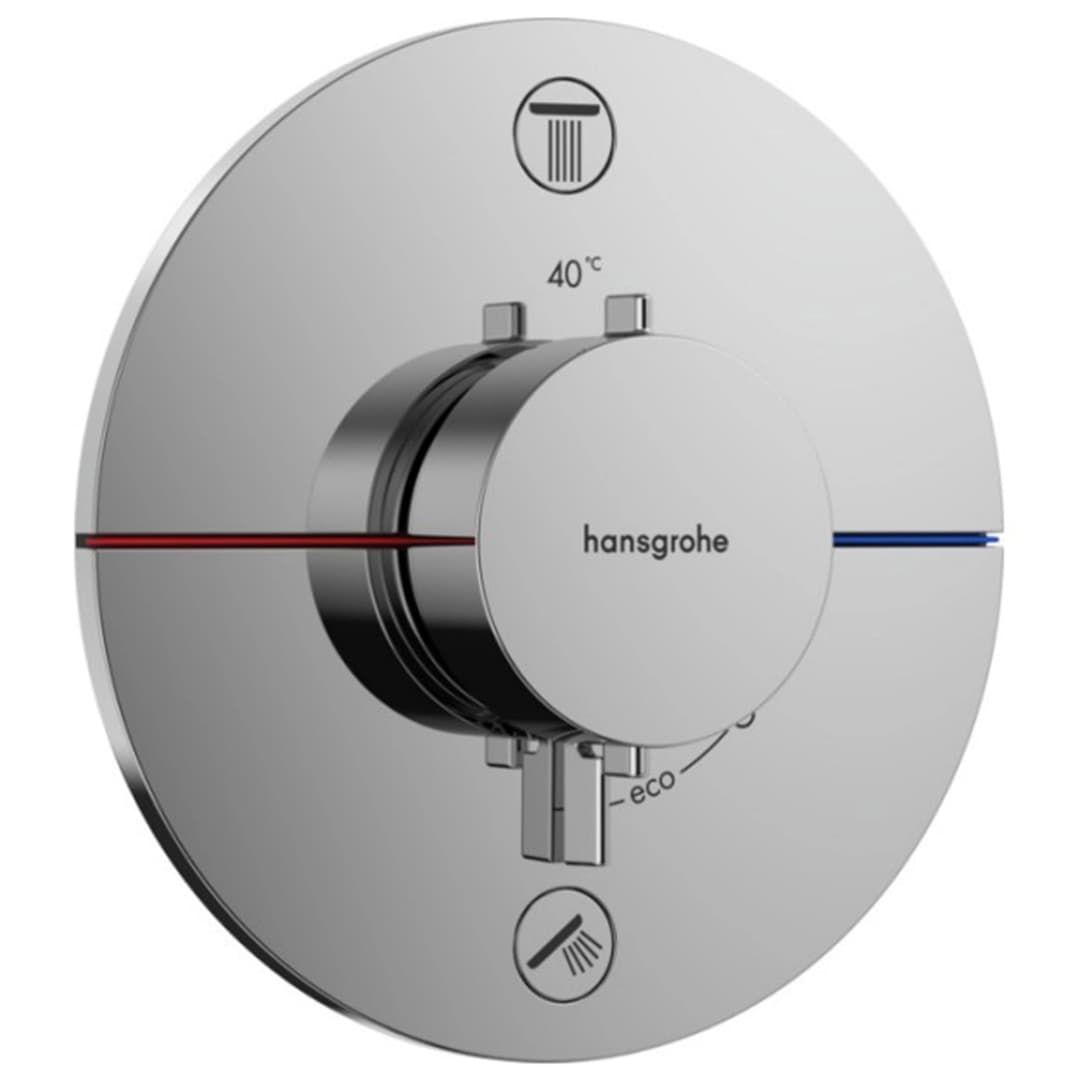 Termostato ShowerSelect S 2 Vías 15554000 Cromo