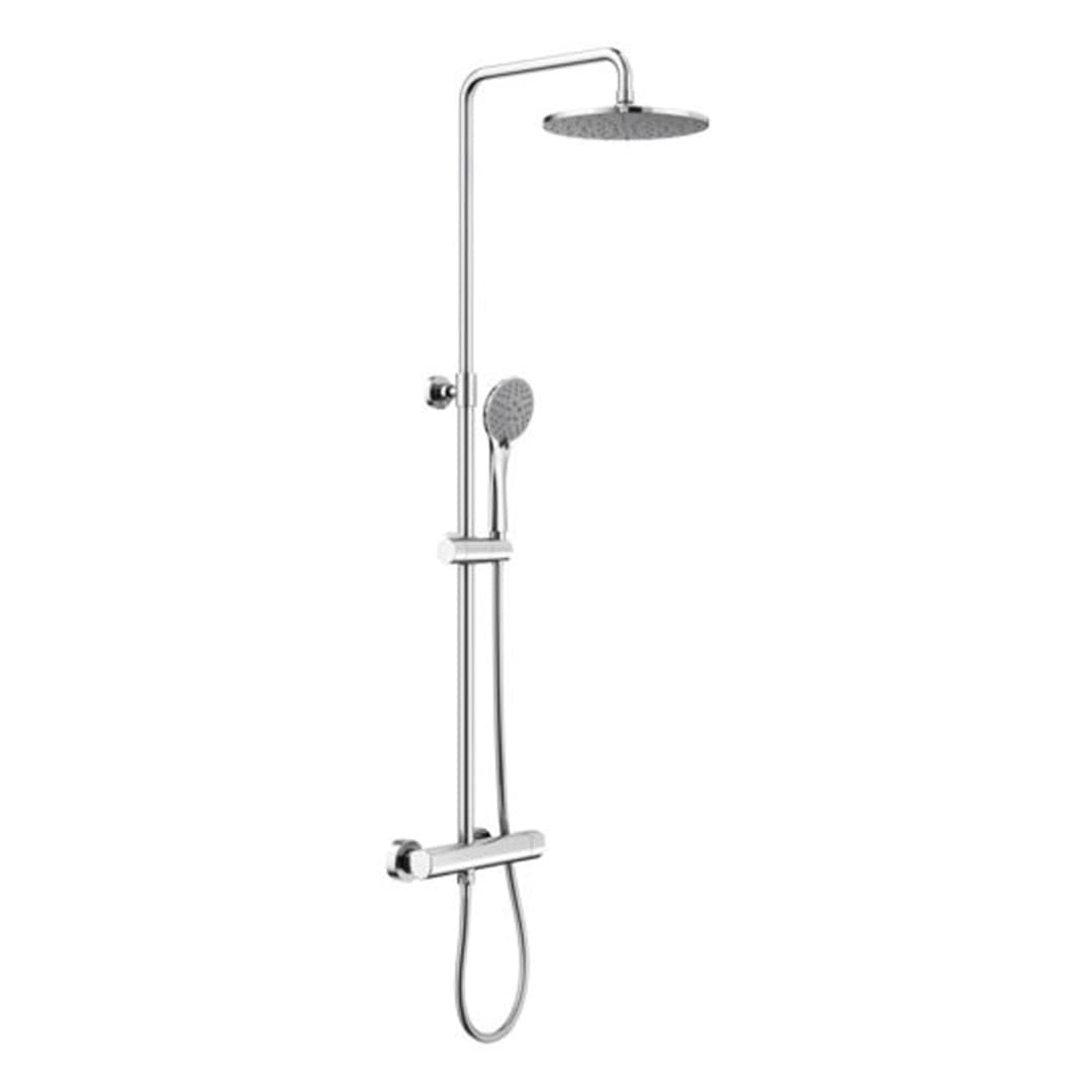 Columna Ducha Kloe 23 cm Cromo