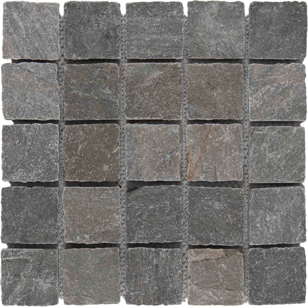 Piedra Adoquin Gris Rústico 50x50 cm
