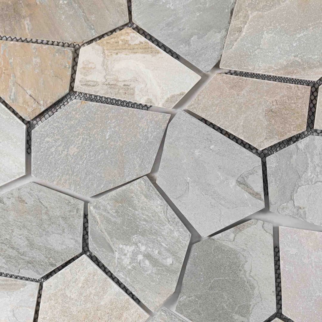 Piedra Stone Mix Gris 54x74 cm