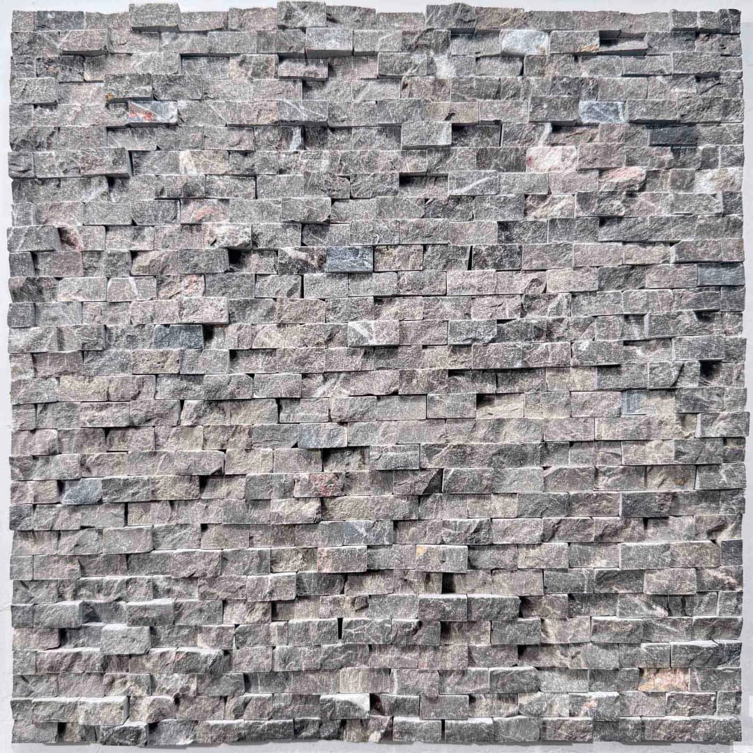Mosaico Negro Rústico 30x30 cm