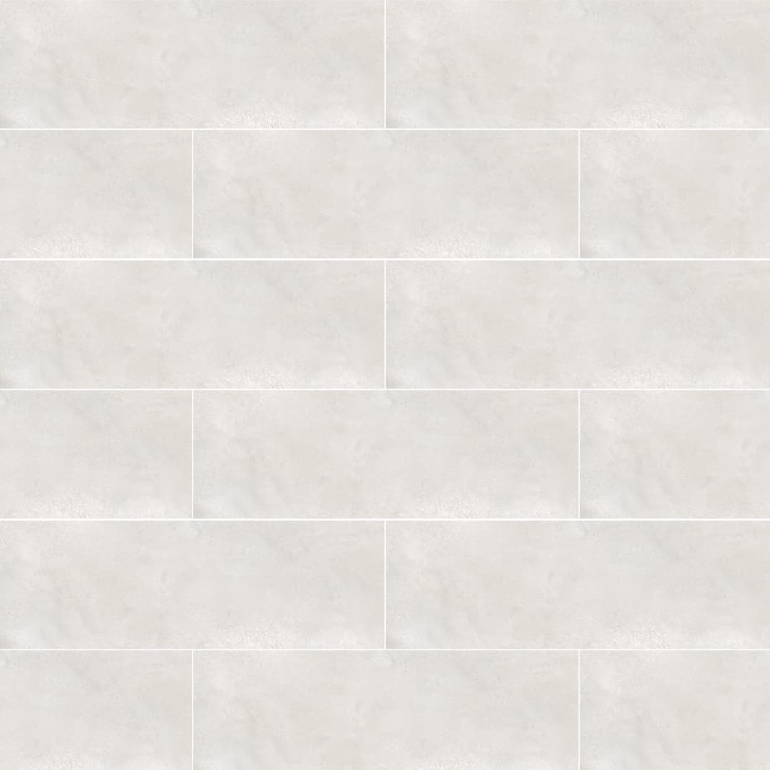 Cerámica Muro Metallo Bianco Mate 30x90 cm