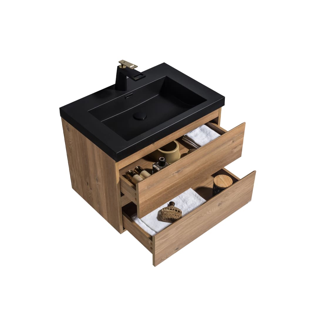 Mueble de Baño City con Lavamanos 700x550x480 mm Nutwood