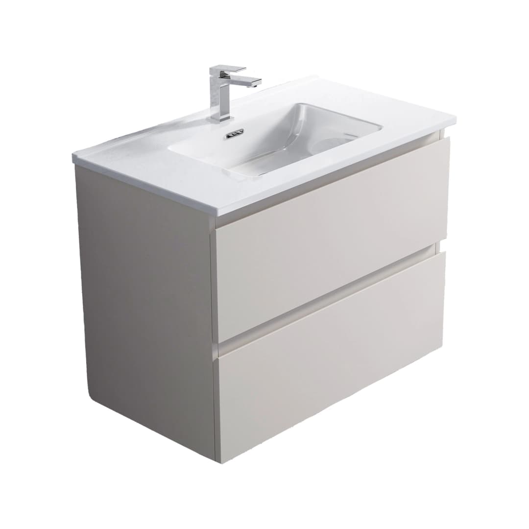 Mueble de Baño Albany con Lavamanos 800x450x600 mm 2 Cajones Vison