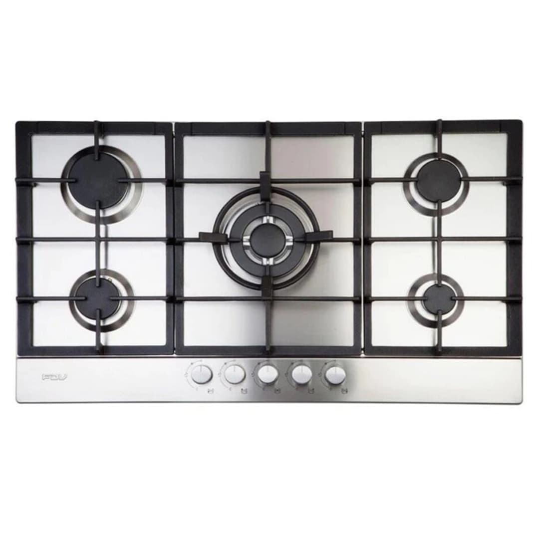 Encimera FDV Design Gas Nat Inox 90 cm