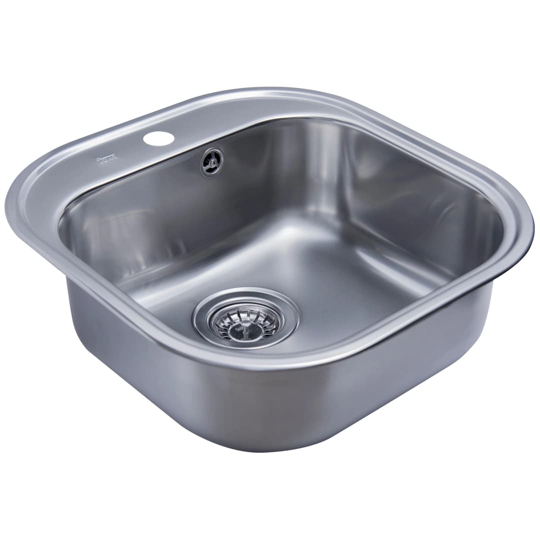 Lavaplatos Stylo 1 Cubeta Acero Inoxidable 465x485x165 mm